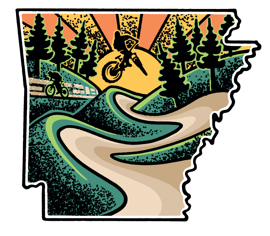Arkansas MTB Decal