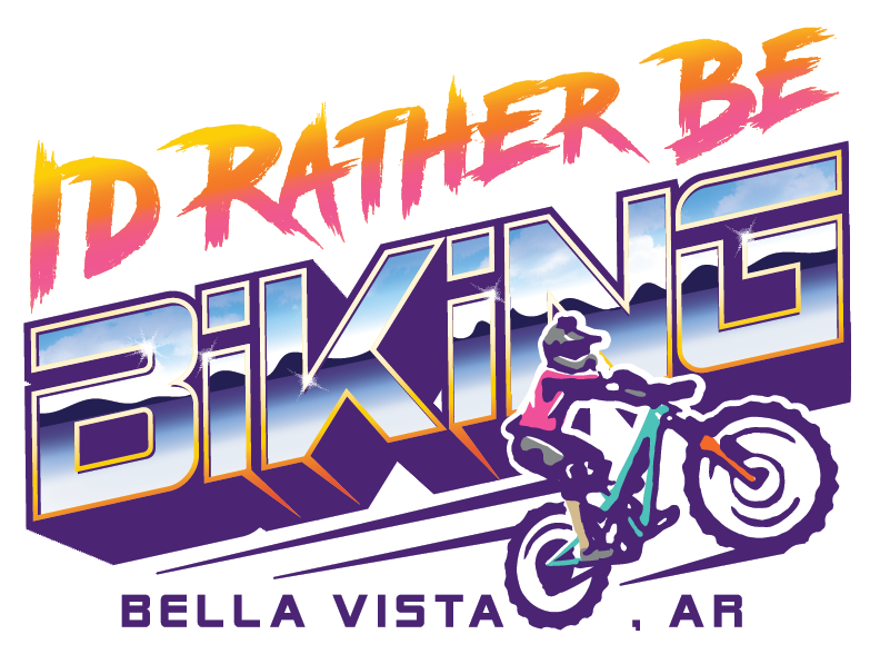 I'd Rather be Biking Decal